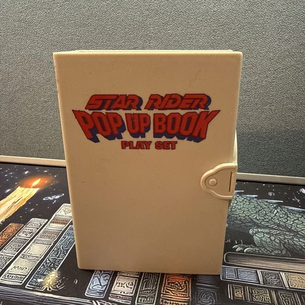 Star Rider: Pop Up Book - Playset - 1997 Soma - *Very Nice!* *Incomplete*
